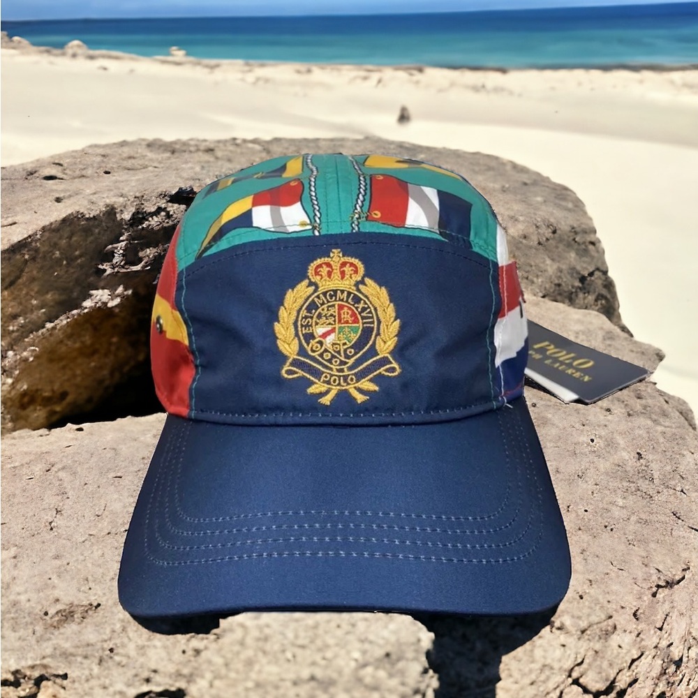 Polo Flags Crest Hat Brand New!